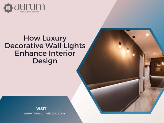 How Luxury Decorative Wall Lights Enhance Interior Design
