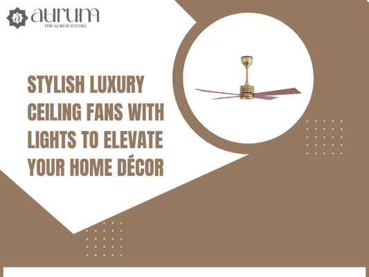 Stylish Luxury Ceiling Fans with Lights to Elevate Your Home Décor
