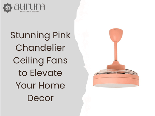 Stunning Pink Chandelier Ceiling Fans to Elevate Your Home Décor