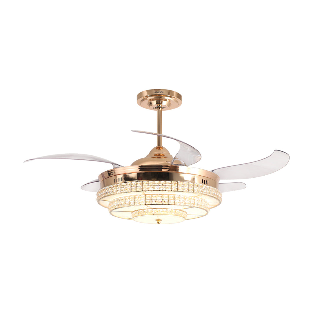 Buy ROLEX Modern Designer Chandelier Ceiling Fan Online