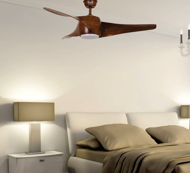 Buy TWISTER (WOODEN) W/O LIGHT Designer Ceiling Fan