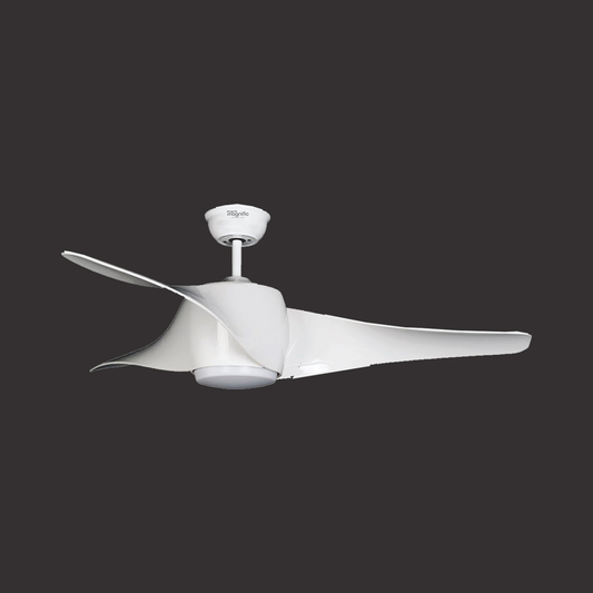 Buy TWISTER (WHITE) with LIGHT Ceiling Fan Online