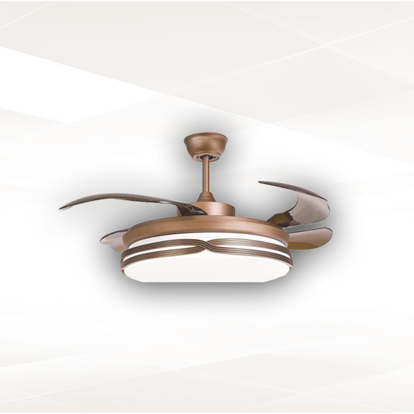 Magnific Designer Chandelier Bedroom Ceiling Fan