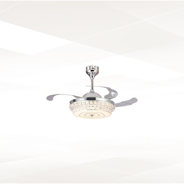 Unique Modern Ceiling Fan with Light